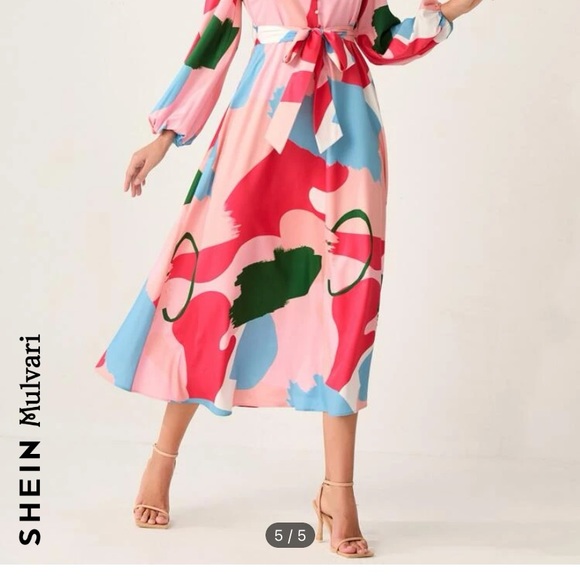 Beautiful colorful dress from Shein - Picture 4 of 10